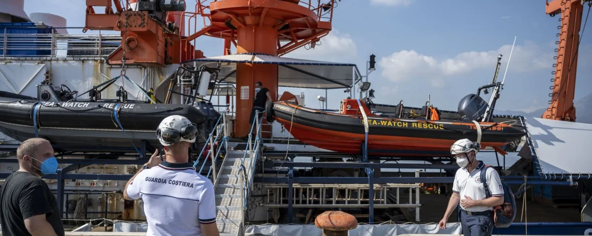 Sea Watch im Hafen von Palermo festgesetzt