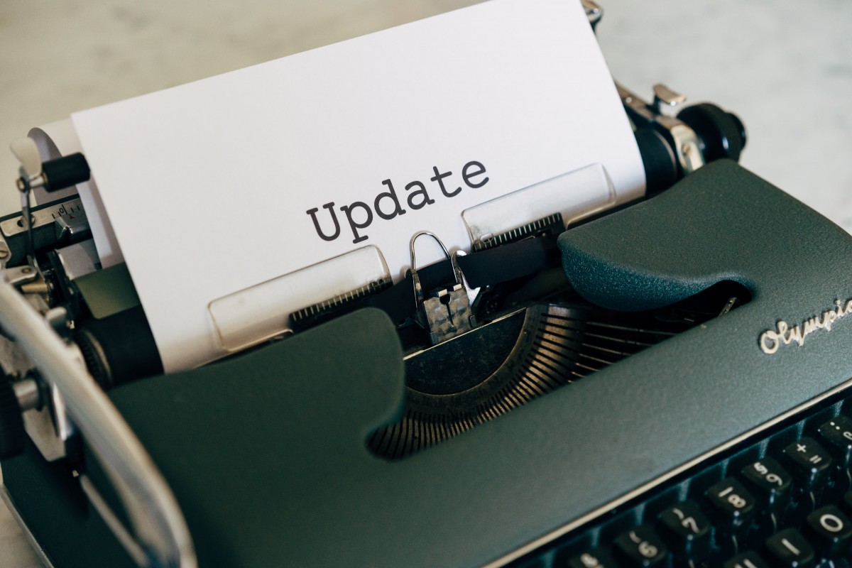 Update Schreibmaschine | Foto: Foto: unsplash/ Markus Winkler Update Schreibmaschine | Foto: Foto: unsplash/ Markus Winkler
