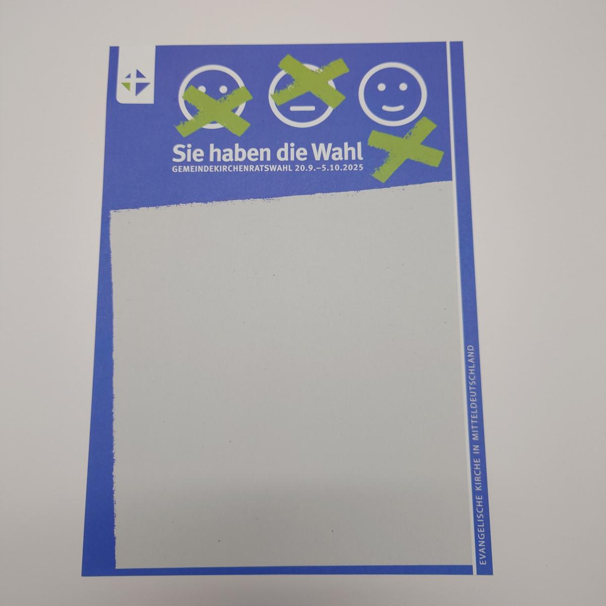 Eindruckplakate A4 GKR-Wahlen 2025