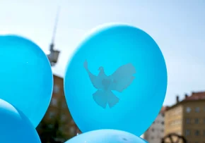 Luftballon Frieden