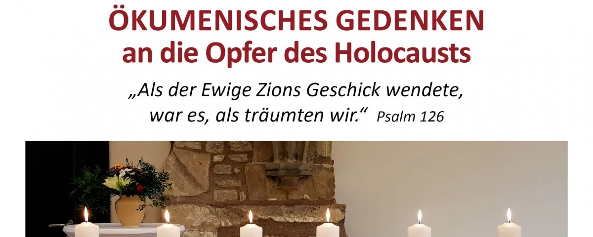 Holocaust-Gedenktag (Kirchenkreis Erfurt)
