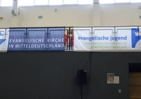 Jugendsynode Banner