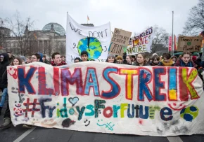 Klimastreik Schüler Berlin  | Foto: Foto: epd bild/ Christian Ditsch