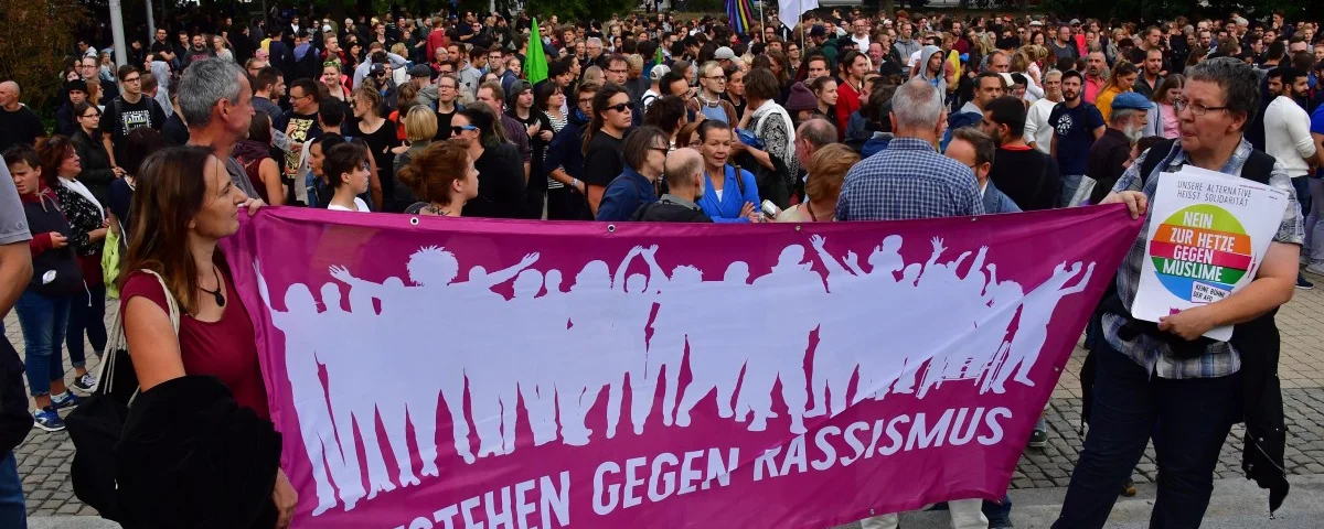 Aufstehen gegen Rassismus in Chemnitz 