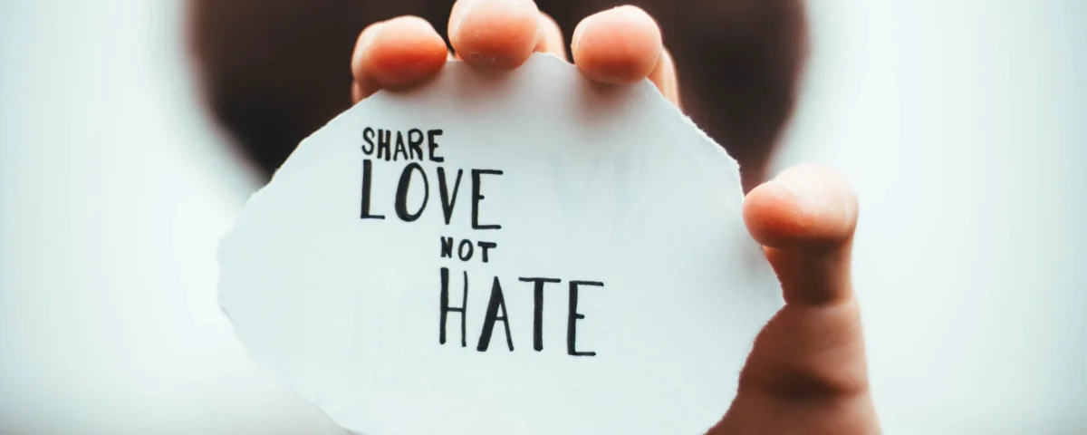Liebe statt Hass