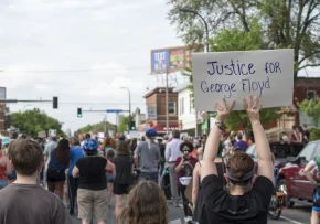 Demos nach Polizeigewalt USA | Foto: Foto: Fibonacci Blue