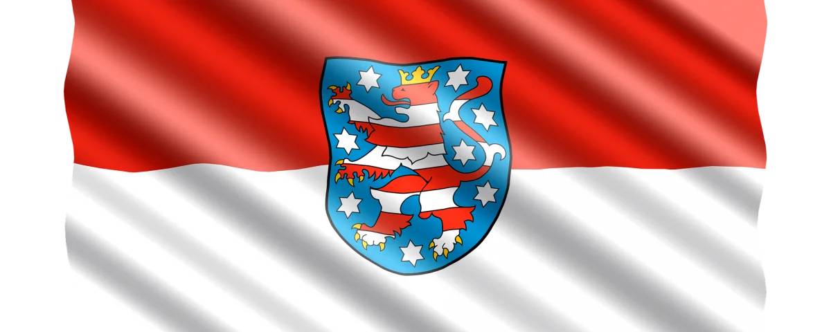 Thüringen-Flagge