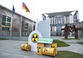 Protest gegen EU-Pläne Atomkraft