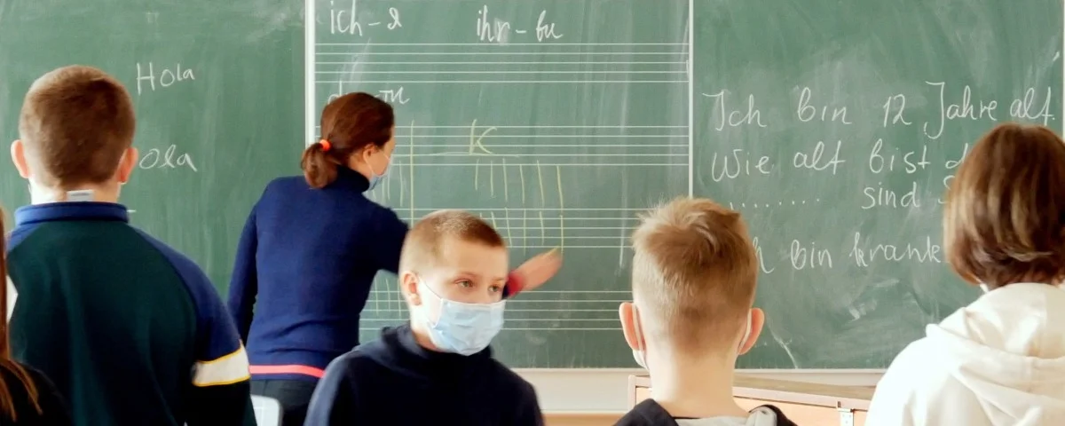 Ukrainische Schüler