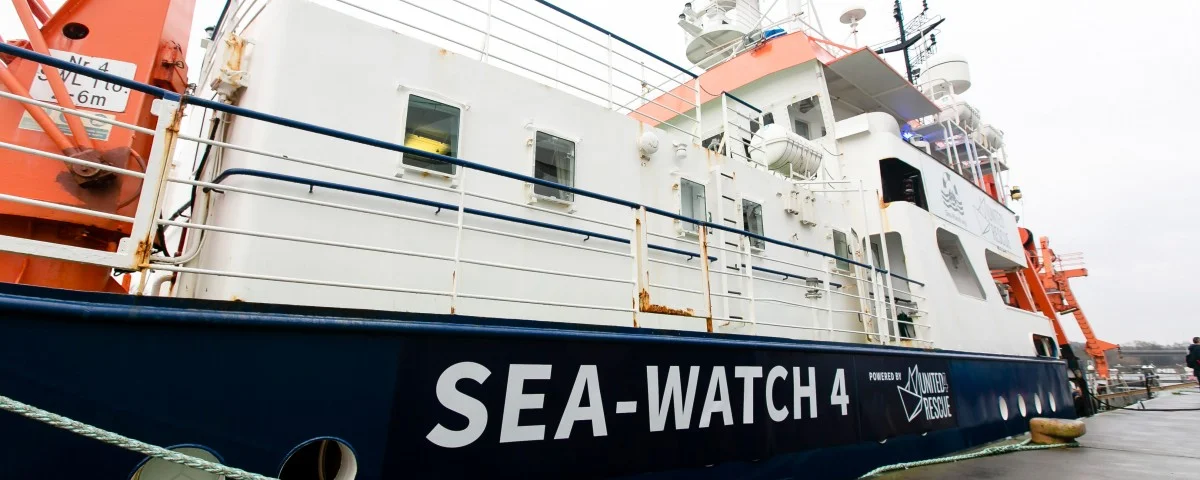 Taufe Sea-Watch 4 