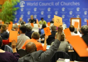 Zentralausschuss des Oekumenischen Rats der Kirchen (OERK, Weltkirchenrat) tagte im Juli 2014 in Genf. | Foto: Foto: epd-bild / Peter Williams