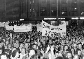 Friedliche Revolution Leipzig Oktober 89  | Foto: Foto: epd bild Wolfgang Schmidt