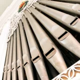 Detail Pfeifenfeld Orgelprospekt  Foto: Stiftung Orgelklang