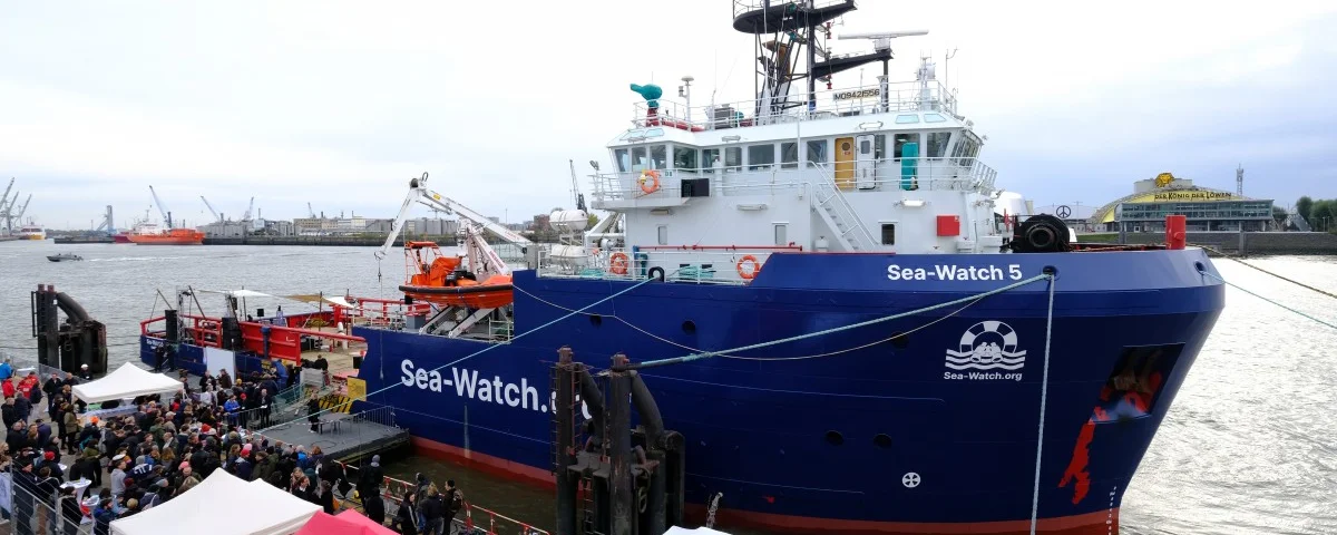 Taufe Sea-Watch 5