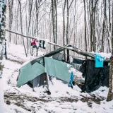 Bosnie Lager Winter Zelt  Foto: Alea Horst