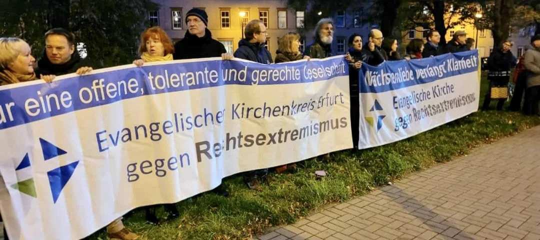 Demo gegen rechts Erfurt