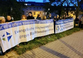 Demo gegen rechts Erfurt | Foto: Foto: Kirchenkreis Erfurt