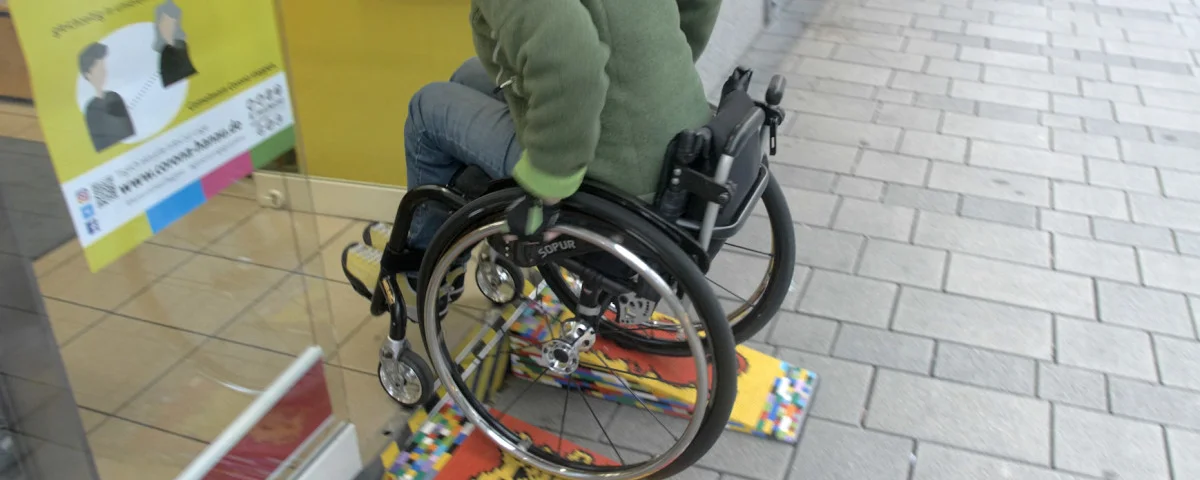 Rollstuhl barrierefrei (epd-bild Christian Schmidt)